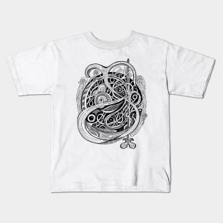 abstract vines Kids T-Shirt